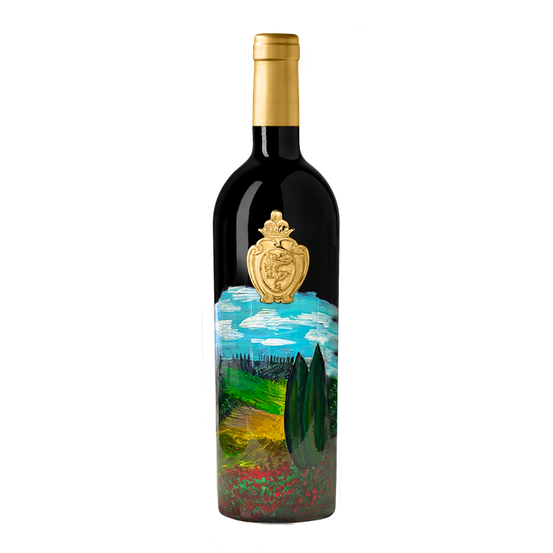 LIMITED EDITION TERRESTRE 2018 - TUSCAN COUNTRYSIDE - Personalized (750 ml)